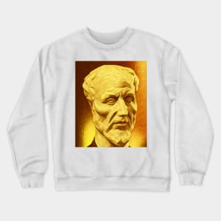 Plotinus golden Portrait | Plotinus Artwork 8 Crewneck Sweatshirt